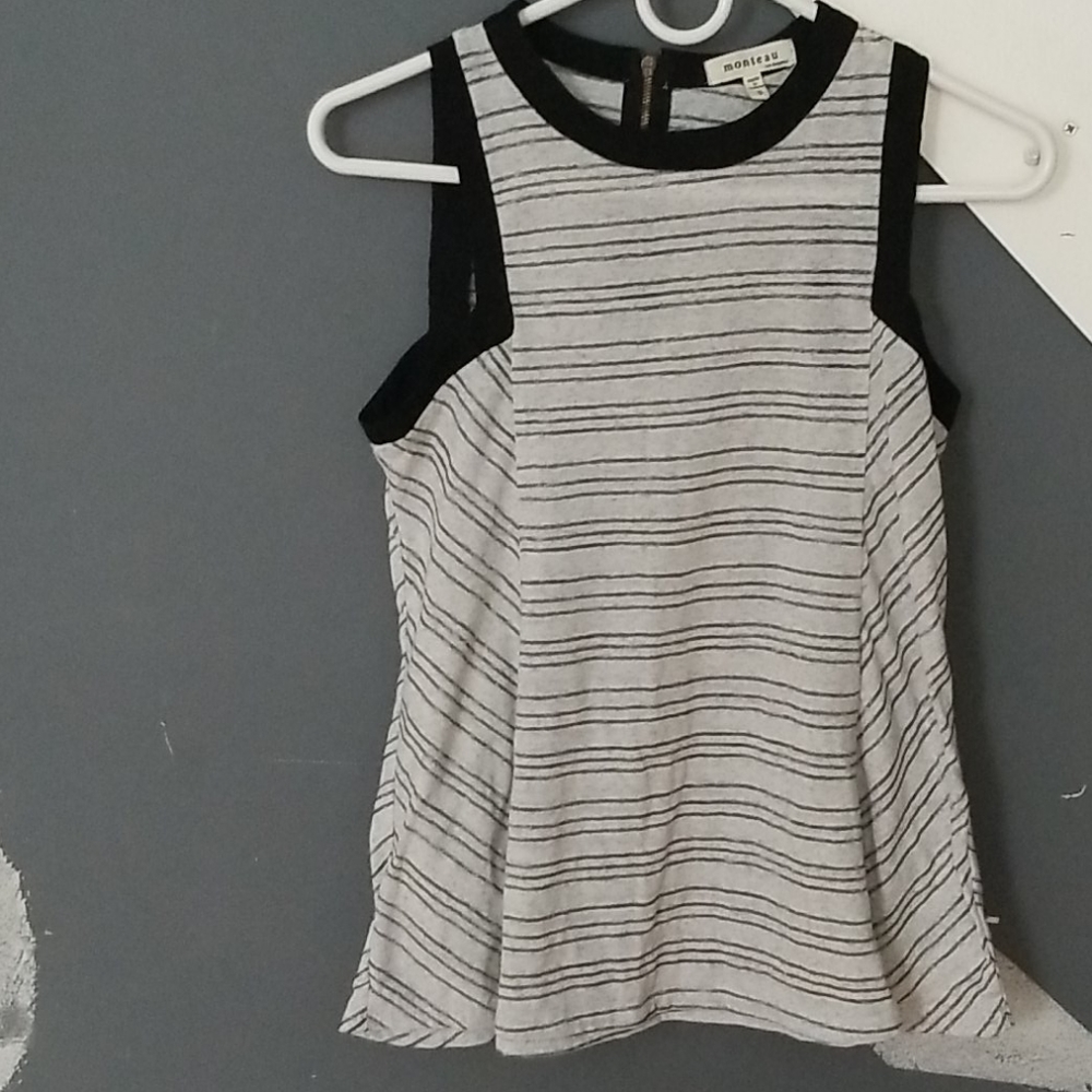Black and white top